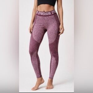 Gymshark Burgundy Performance Leggings